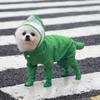 Full-Coverage Hooded Waterproof Raincoat for Dogs and Cats view 3