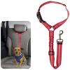 Reflective, Elastic, Adjustable Pet Safety Belt for Vehicles, Dog Leash for Car Headrests, for Puppy Travel view 4