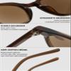 Lanomi Tinted Reading Glasses with Sun Protection, Blue-Light Filter, UV400, +2.0 view 4