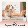 Pet Collar Camera, HD 1080P, 170° Wide Angle, 0.96-Inch LCD Display view 2
