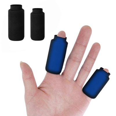 ThreeH 2 Reusable Finger and Toe Ice Sleeves, Hot and Cold Therapy, Black