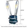 Patient Lift Sling, Reusable Transfer Sling for Standing and Walking Aids view 4