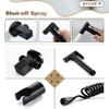 Black Handheld Toilet Bidet Sprayer Set view 4