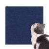 Ueiwffzo Self-Adhesive Cat Scratching Mat for Walls, DIY Scratch Boards, Furniture Scratch Protector, 60 x 100 cm, Dark Blue view 1