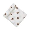 ifundom 2-Piece Newborn Muslin Swaddle Blankets, Breathable Cotton, Lightweight and Soft, for Boys and Girls, Little Bee view 3