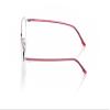 Rodenstock R7143 Square Titanium Prescription Glasses for Women, Copper/Red view 4