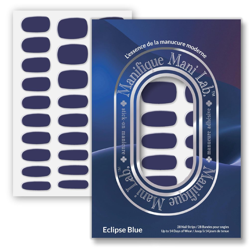 UV-Free Self-Adhesive Nail Wraps, 28 Gel Nail Stickers, No Lamp, Made in Korea | Manifique Mani Lab