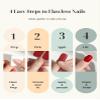 UV-Free Self-Adhesive Nail Wraps, 28 Gel Nail Stickers, No Lamp, Made in Korea | Manifique Mani Lab view 4