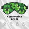 St. Patrick’s Day Leaves Sleep Mask, Adjustable and Breathable view 3