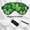 St. Patrick’s Day Leaves Sleep Mask, Adjustable and Breathable view 4