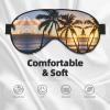 Hawaii Sun Rays Soft Sleep Eye Mask, Breathable Eye Cover for Travel and Relaxation view 3