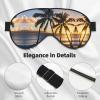 Hawaii Sun Rays Soft Sleep Eye Mask, Breathable Eye Cover for Travel and Relaxation view 4