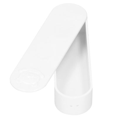 Akozon Cotton Swab Box, Portable ABS Travel Case, White