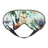 Soft Sleep Eye Mask for Women, Tropical Leaves, Breathable, Ideal for Travel and Relaxation view 1