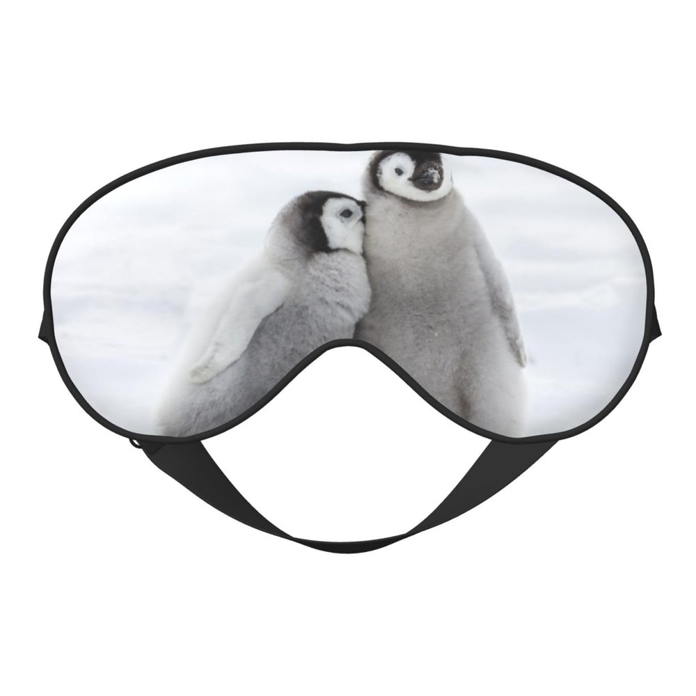 Two Penguins Full-Coverage Light-Blocking Sleep Mask