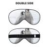 Two Penguins Full-Coverage Light-Blocking Sleep Mask view 2