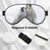 Two Penguins Full-Coverage Light-Blocking Sleep Mask view 4