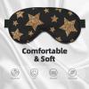 Gold and Bronze Stars Light-Blocking Sleep Mask view 3