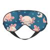 Axolotl Kawaii Light-Blocking Sleep Mask view 1