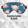 Axolotl Kawaii Light-Blocking Sleep Mask view 3
