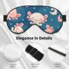 Axolotl Kawaii Light-Blocking Sleep Mask view 4