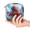 Menstrual Pad and Cup Storage Bag, Portable Padded Zipper Pouch view 4