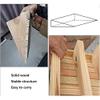 Wooden Threshold Ramp for Doorways, 2.8–7.9 in Rise, 60 × 38.8 × 15 cm view 2