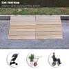 Wooden Threshold Ramp for Doorways, 2.8–7.9 in Rise, 60 × 38.8 × 15 cm view 3