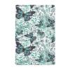 Fitted Crib Sheet for Boys and Girls, Blue Butterflies, 132.1 x 71.1 cm view 1