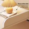 Mobile Overbed Table with Wheels, Adjustable Height view 3