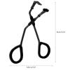 Black Mini Eyelash Curler with Replacement Pads view 3