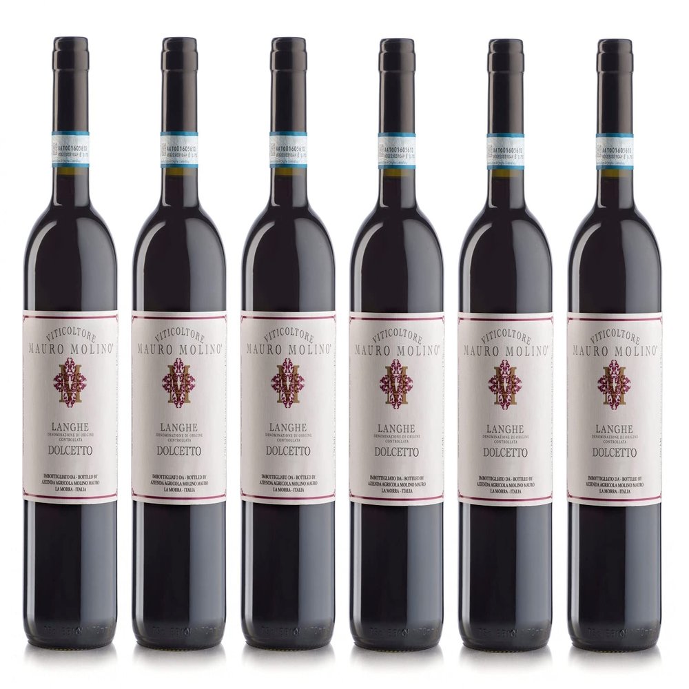 6 x 0.75 L 2023 Mauro Molino Dolcetto Langhe