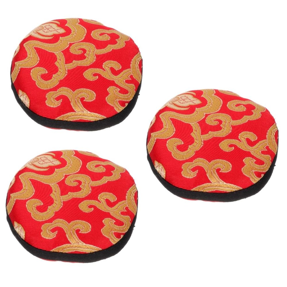 AlpenLife Basics 3-Piece Buddhist Singing Bowl Cushion Set