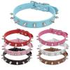 Suiecuor Leather Dog Collar with Spikes view 4