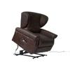 Sime EE-P2 Adjustable Electric Zero-Gravity Lift Recliner, 2 Motors, Brown Genuine Leather view 2