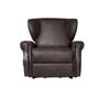 Sime EE-P2 Adjustable Electric Zero-Gravity Lift Recliner, 2 Motors, Brown Genuine Leather view 3