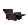 Sime EE-P2 Adjustable Electric Zero-Gravity Lift Recliner, 2 Motors, Brown Genuine Leather view 4