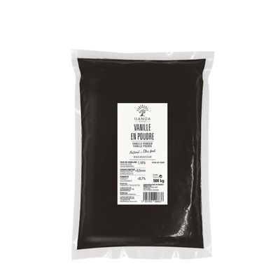 Ilanga Nature Madagascar Bourbon Vanilla Powder, 500 g