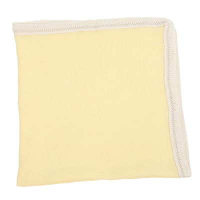 Hoement Yellow Cotton Swaddle Blanket for Newborns with Pineapple Pattern