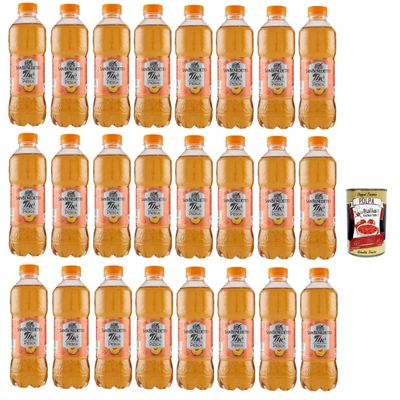 Italian Gourmet T alla Pesca Peach Iced Tea PET 24 x 0.5 L Still
