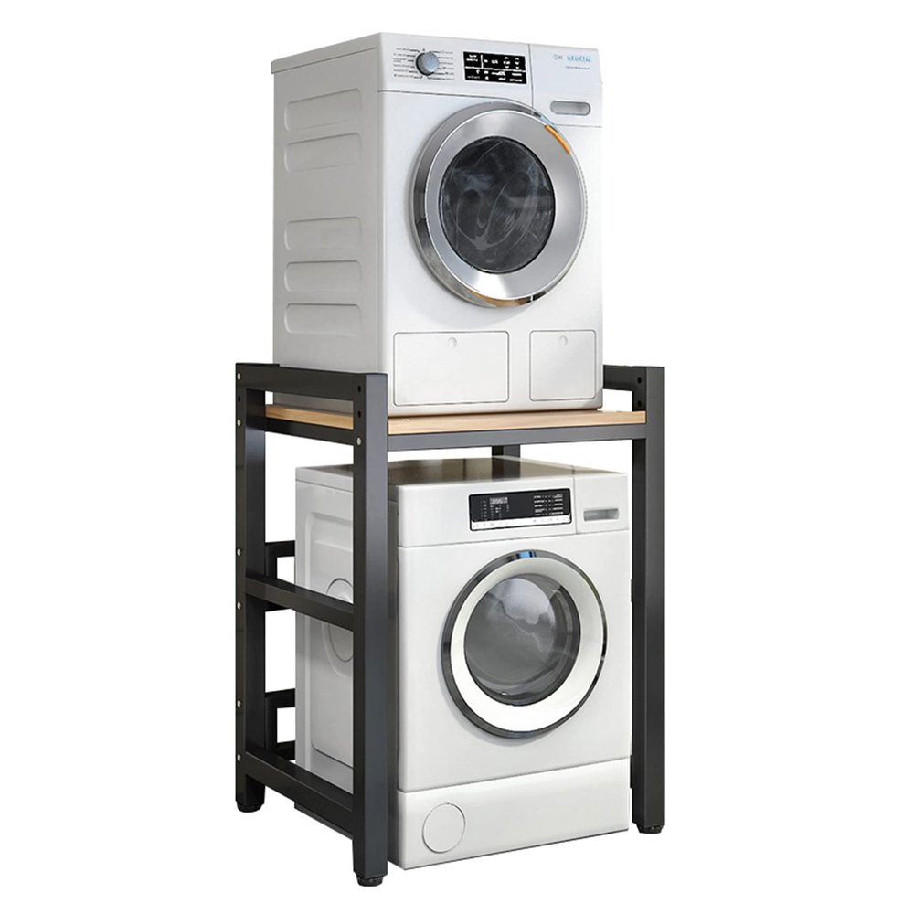 Height-Adjustable Dryer Stand Stacking Kit for Front-Load Washers and Dryers