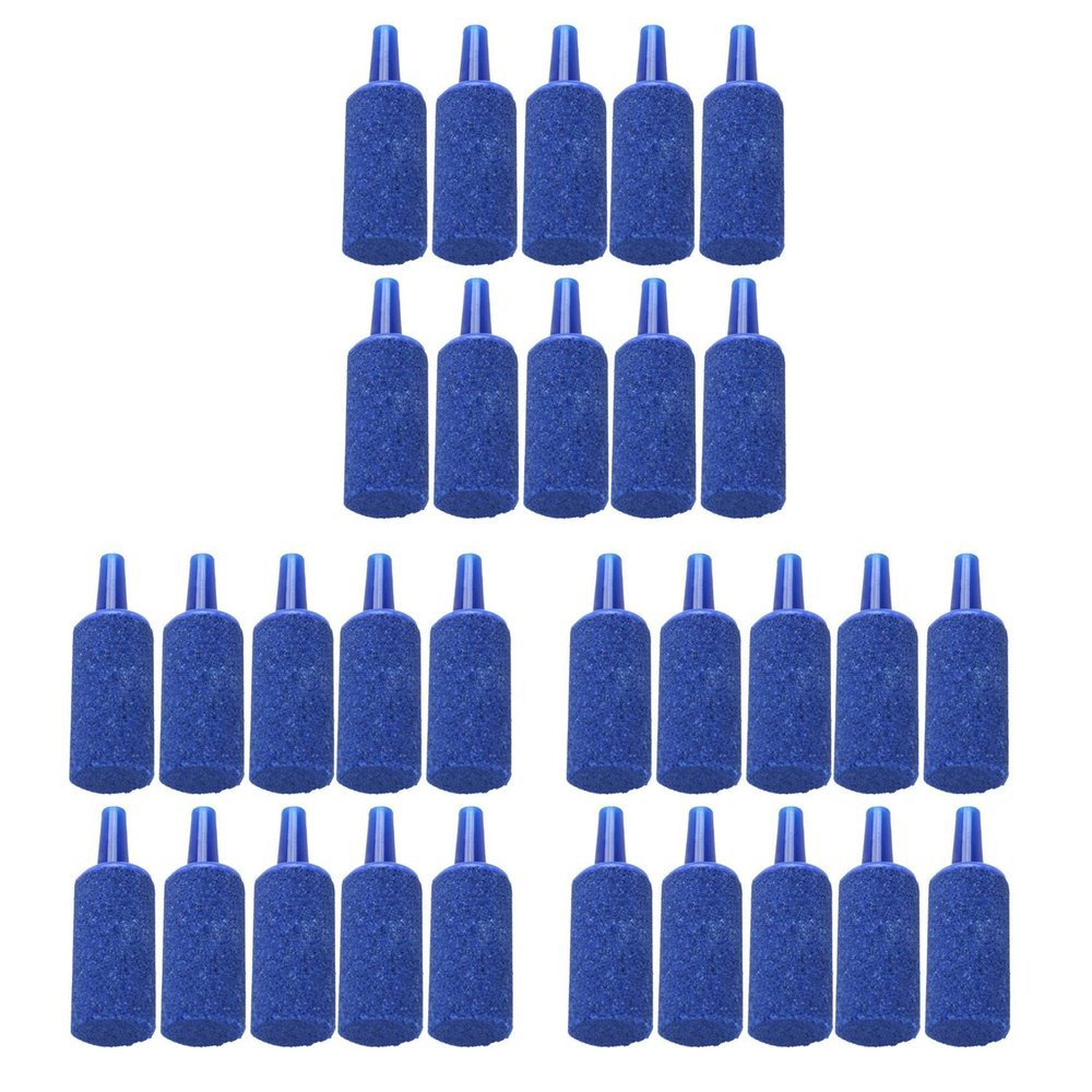 VENOAL Mineral Air Stone for Aquariums, Blue, 30 pcs