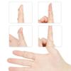 Greethga D Oval Finger Splints, 5-Piece Set, Sizes 4–8 view 3