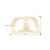 Greethga D Oval Finger Splints, 5-Piece Set, Sizes 4–8 view 4