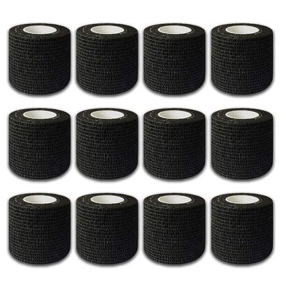 CICILIAYA 12 Rolls Self-Adhesive Bandage, 4.5cm x 5m