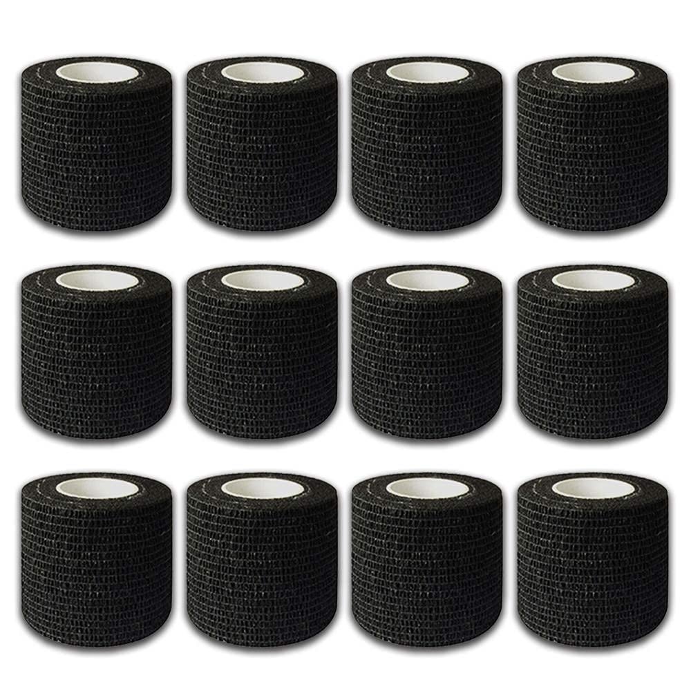 CICILIAYA 12 Rolls Self-Adhesive Bandage, 4.5cm x 5m