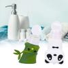 Msiud 2-Pack Silicone Travel Bottles, Panda and Bamboo Shapes, Leakproof Refillable Containers view 4