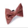Designed by Lotte Zaza Dog Collar, Velvet, Pink, 12x7x2 view 1
