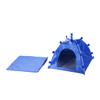 Portable Blue Pet Tent for Small Dogs and Cats view 3
