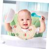 Hoement Adjustable Baby Bib, Soft Breathable Material, Cartoon Pattern, Absorbent and Comfortable view 4